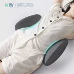 SOMDUL  Bamboo Charcoal Heated Back Pillow หมอนรองเอว เพื่อสุขภาพ พร้อมระบบความร้อน - Image 4