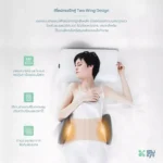 SOMDUL  Bamboo Charcoal Heated Back Pillow หมอนรองเอว เพื่อสุขภาพ พร้อมระบบความร้อน - Image 8