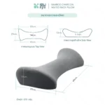 SOMDUL  Bamboo Charcoal Heated Back Pillow หมอนรองเอว เพื่อสุขภาพ พร้อมระบบความร้อน - Image 3