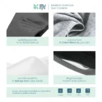 SOMDUL Bamboo Charcoal Seat Cushion เบาะรองนั่งแบมบูชาโคล - Image 5