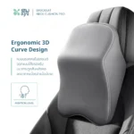 SOMDUL ErgoSeat Neck Cushion Pro หมอนรองคอในรถยนต์ บรรเทาอาการปวดคอระหว่างขับรถ - Image 2