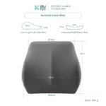SOMDUL ErgoSeat Lumbar Cushion Pro เบาะรองหลังในรถยนต์ - Image 8