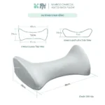 SOMDUL  Bamboo Charcoal Heated Back Pillow หมอนรองเอว เพื่อสุขภาพ พร้อมระบบความร้อน - Image 2