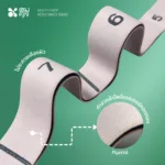 SOMDUL ยางยืดออกกำลังกาย แบบแบ่งช่อง (Multi-Loop Resistance Band) ยางยืดพิลาทิส โยคะ กายภาพบำบัด ฟื้นฟูกล้ามเนื้อ - Image 4