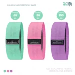 SOMDUL Resistance Bands เซ็ตยางยืดออกกำลังกาย 3 แรงต้าน ปรับใช้งานง่าย ยืดหยุ่นดี ไม่ขาดง่าย - Image 2