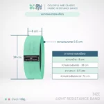 SOMDUL Resistance Bands เซ็ตยางยืดออกกำลังกาย 3 แรงต้าน ปรับใช้งานง่าย ยืดหยุ่นดี ไม่ขาดง่าย - Image 4