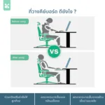 SOMDUL ERGO Keyboard Tray ที่วางคีย์บอร์ด - Image 6