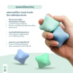 SOMDUL ลูกบอลนวดกดจุด ซิลิโคนทรงหกเหลี่ยม (Hexagon Silicone Massage Ball) อุปกรณ์คลายกล้ามเนื้อและกดจุด Trigger Point - Image 4