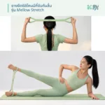 SOMDUL ยางยืดออกกำลังกายแบบมีที่จับ รุ่น Mellow Stretch สำหรับปรับบุคลิกภาพ การยืดเหยียดกล้ามเนื้อ และการสร้างความกระชับให้สัดส่วน - Image 6