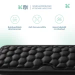 SOMDUL แผ่นรองข้อมือคีย์บอร์ด Ergonomic Keyboard Wrist Pad แก้อาการออฟฟิศซินโดรม เมมโมรี่โฟม ซัพพอร์ตข้อมือ ลดอาการเมื่อยข้อมือระหว่างทำงาน - Image 4