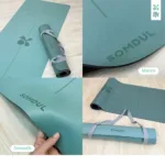 SOMDUL Yoga Mat เสื่อโยคะ PU + Natural Rubber ขนาด 180 x 68 cm ผิวกันลื่นแบบ Smooth และแบบ Matte - Image 11