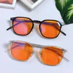 SOMDUL Relax & Sleep Glasses รุ่น BL17131-1 แว่นกรองแสงสีฟ้า ทรง Square เลนส์แดงเข้มและเลนส์ส้ม สำหรับช่วงเย็นและก่อนนอน - Image 12
