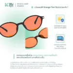 SOMDUL Relax & Sleep Glasses รุ่น BL52031 แว่นกรองแสงสีฟ้า ทรง Round-Oval เลนส์แดงเข้มและเลนส์ส้ม สำหรับช่วงเย็นและก่อนนอน - Image 8