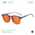 0157 - Square Black Orange