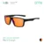 0176 - Square Black Orange