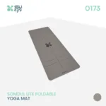 SOMDUL LITE Foldable Yoga Mat เสื่อโยคะพับได้ Natural Rubber บาง 1.5 mm พกพาสะดวก - Image 9