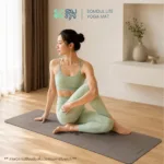 SOMDUL LITE Foldable Yoga Mat เสื่อโยคะพับได้ Natural Rubber บาง 1.5 mm พกพาสะดวก - Image 6