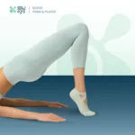 SOMDUL ถุงเท้าโยคะ พิลาทิสแบบแยกนิ้ว | Five-Toe Non-Slip Yoga & Pilates Socks ถุงเท้ากันลื่น สายรัดไขว้ - Image 7