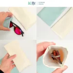 SOMDUL ซองแว่นตาหนัง PU นิ่ม | PU Leather Eyewear Pouch ซองใส่แว่นตาน้ำหนักเบา พกพาสะดวก - Image 3