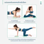 SOMDUL SUPPORT Yoga Pad | แผ่นรองรับแรงกดสำหรับโยคะ หนานุ่ม รองรับข้อต่อ เพิ่มความสบายขณะออกกำลังกาย - Image 7