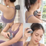 SOMDUL Sabai Massage Cup Ball ลูกบอลนวดกดจุดซิลิโคน พร้อมฐานดูดสุญญากาศ ลูกบอลนวดผ่อนคลายกล้ามเนื้อ ติดผนังได้ - Image 6